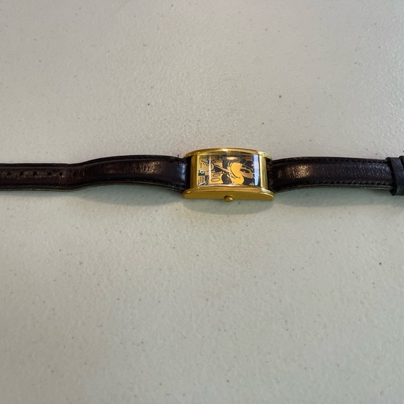 Vintage Rectangular Mickey Mouse Lorus Watch | Lorus V821-5020 R0 Quartz Watch - Picture 6 of 10